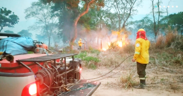 Bajan a 16 los incendios; se mantiene la alerta roja