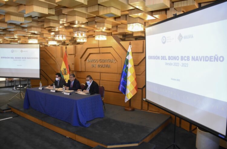El BCB lanza el bono Navideño con tasas de interés de 6,5% y 6,95%