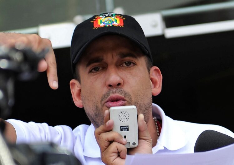 Camacho ya está en la FELCC de La Paz y se espera su declaración ante el Ministerio Público