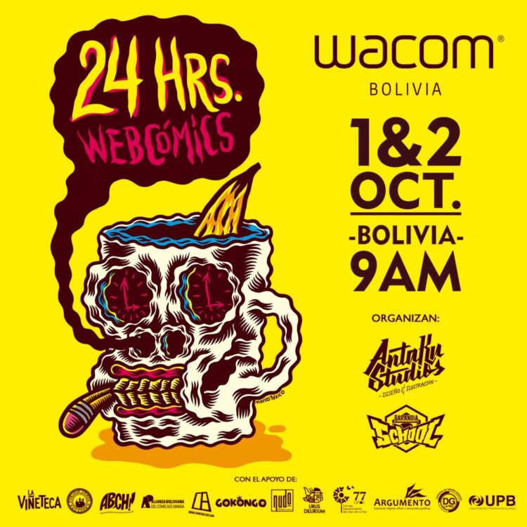 Un centenar de dibujantes aceptaron el reto del 24 Hrs Web Comic