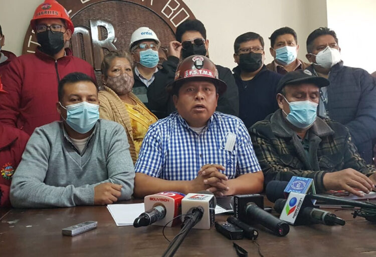 COB convoca a trabajadores a la marcha por la ‘unidad del pueblo’ para el jueves