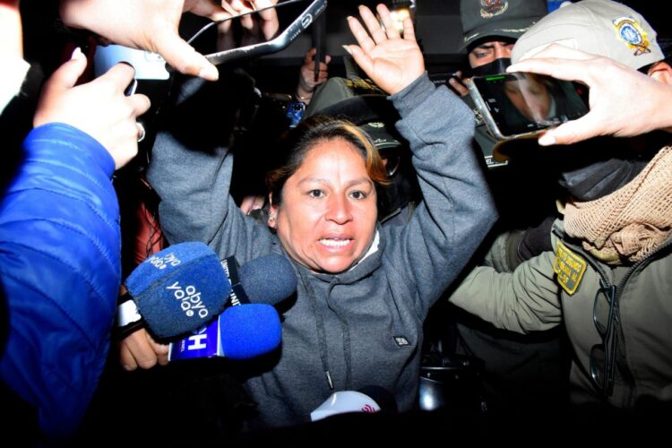 Dirigente Rosalba Vargas: Al ir a ver a mis hijas me han detenido, es injusto, soy inocente