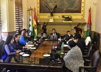 Presidenta del Concejo observa ordenanza para cambiar la norma de uso de suelos y anuncia su devolución