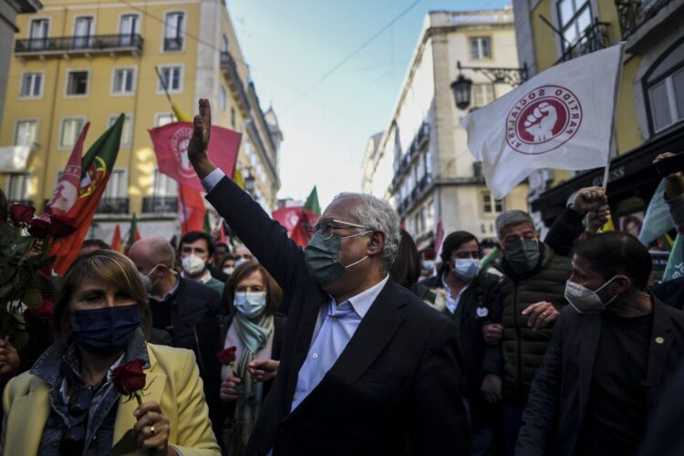 El dirigente socialista de Portugal enfrenta unas elecciones de alto riesgo