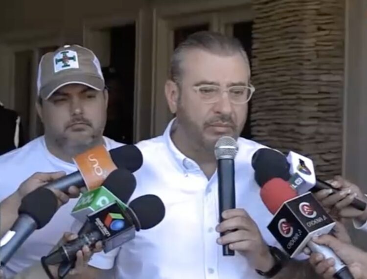 Rómulo Calvo habló del Censo con los periodistas.