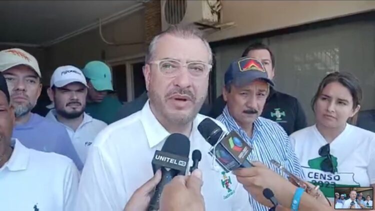 Rómulo Calvo y Vicente Cuéllar, la noche del martes.