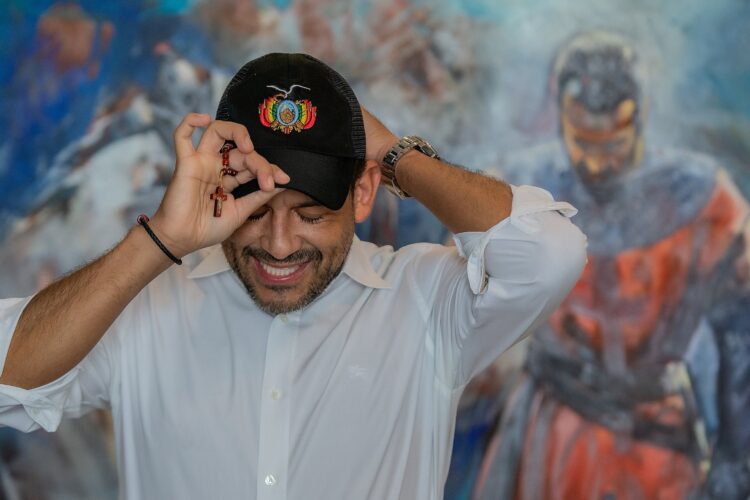 El gobernador de Santa Cruz, Luis Fernando Camacho.