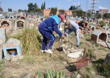 Cuatro restricciones en tres cementerios de El Alto por Todos Santos. Foto: Archivo