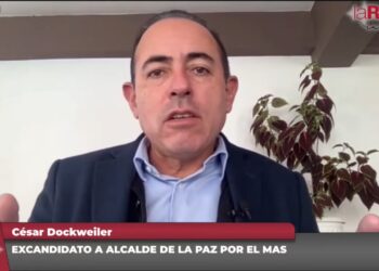 El excandidato a la Alcaldía de La Paz César Decokweiler denunció a concejales. Foto: La Razón Radio