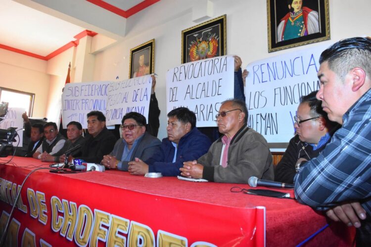 ¿Paro del transporte en La Paz? Choferes lo suspenden y la Alcaldía los convocará al diálogo