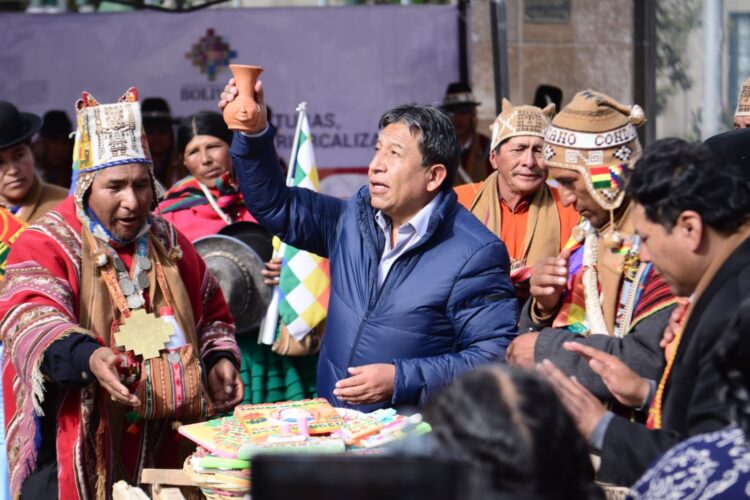 Choquehuanca sugiere ‘no carne, no trago y no sexo’ desde 40 días antes del Año Nuevo Andino en Tiwanaku