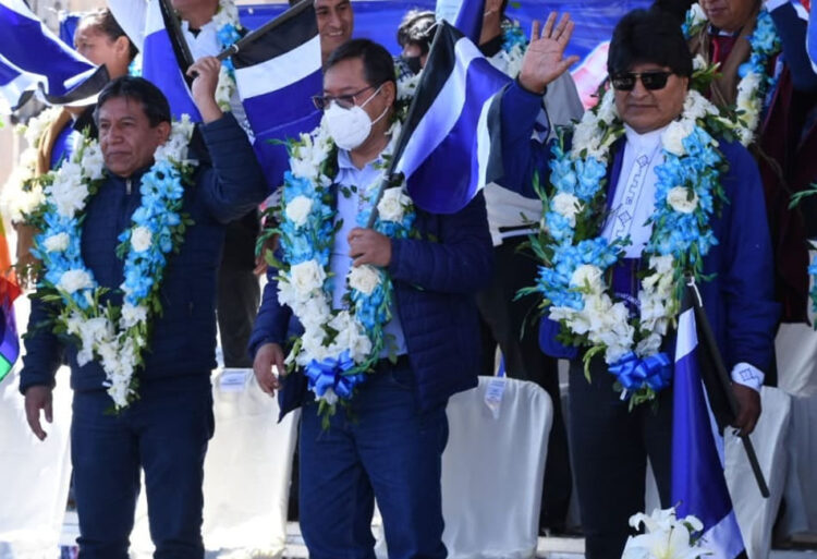 En el aniversario del MAS, Luis Arce convoca a la ‘unidad para vencer’
