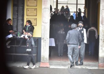 El retorno a clases presenciales en La Paz. Foto: APG