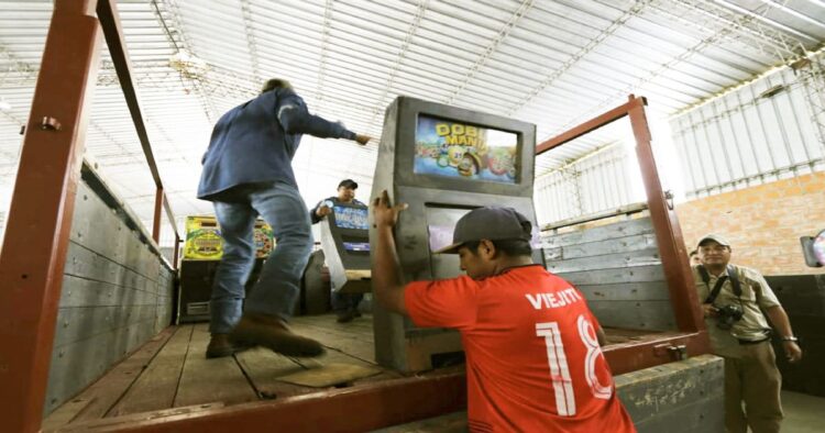 La AJ sacó de servicio 20.018 máquinas de juego ilegales en casi 12 años