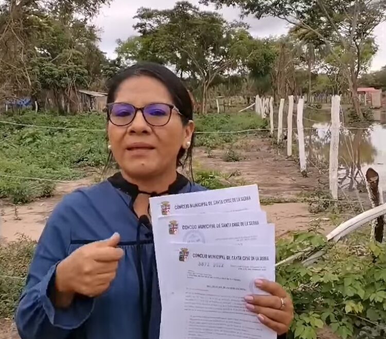 Concejal Terrazas denuncia avasallamientos de tierra en la zona del Jardín Botánico en la capital cruceña