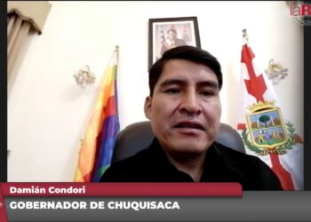 Damián Condori, en entrevista pasada con La Razón Radio.