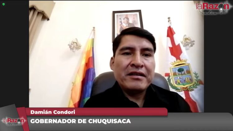 Damián Condori, en entrevista pasada con La Razón Radio.