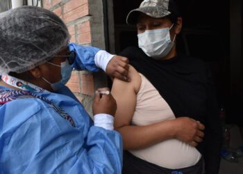 La Cruzada por la Vida comenzó el domingo en La Paz. Foto: APG