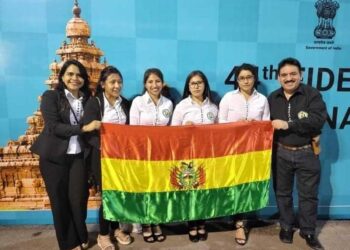 Bolivia está entre las 75 mejores selecciones en la Olimpiada Mundial