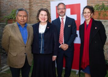 Suiza celebró sus fiestas patrias con un ‘brunch’