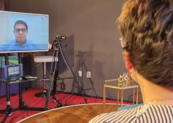 Vladimir Peña en entrevista virtual con La Razón.