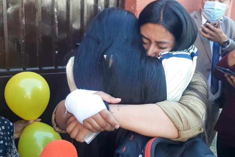 Luego de dos meses, Dana deja el penal de Obrajes. Foto: La Razón