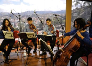 Cuarteto Dara: música nacional a cuerdas de violín