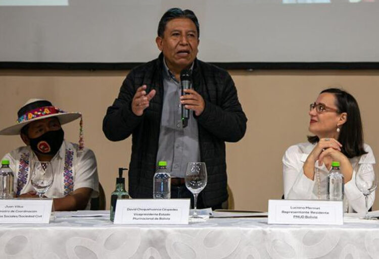 Choquehuanca dice que hay cansancio con los ‘eternos dirigentes’ y habla de renovación