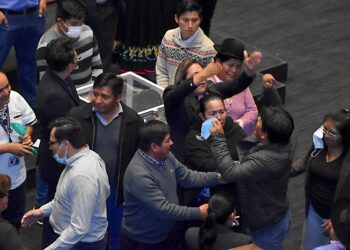 El bochorno en la elección del Defensor del Pueblo, el viernes. Foto: APG