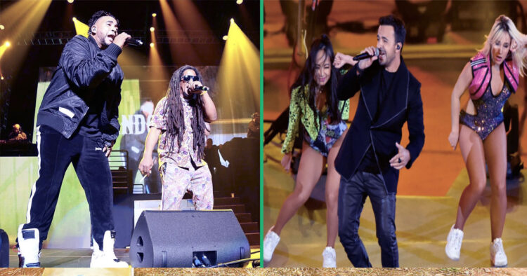 Don Omar y Luis Fonsi, cuyas presentaciones se vieron afectadas.