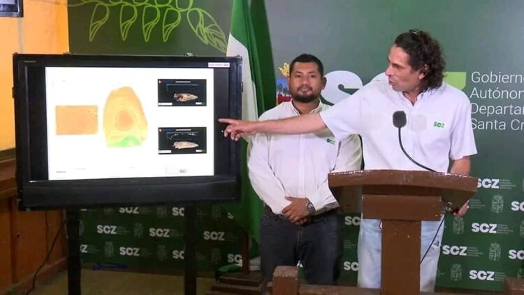 Revelan más detalles de pirámide circular descubierta en el municipio cruceño de Mairana