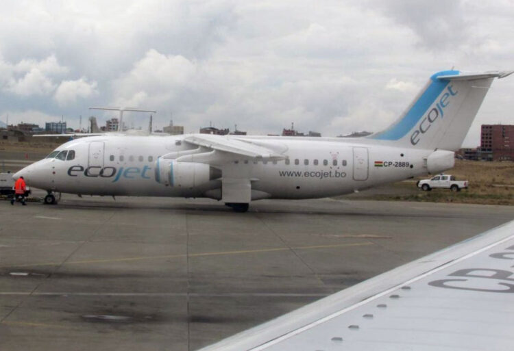 La línea aérea Ecojet será multada con más de Bs 71.000 por cancelar otra vez sus vuelos