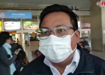Elvys Plata, director de Salud de El Alto.