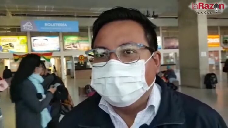 Elvys Plata, director de Salud de El Alto.