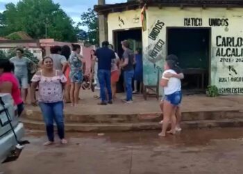 Realizan pericias en San Matías para encontrar a sicarios que abribillaron dos peronas el lunes pasado