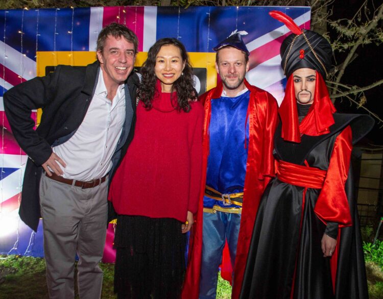 Festejo Embajada Británica