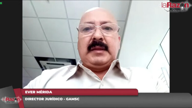 Ever Miranda, jefe de Asuntos Jurídicos de la Alcaldía de Santa Cruz.
