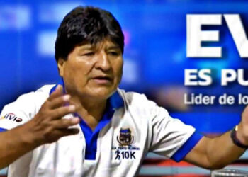 El expresidente Evo Morales