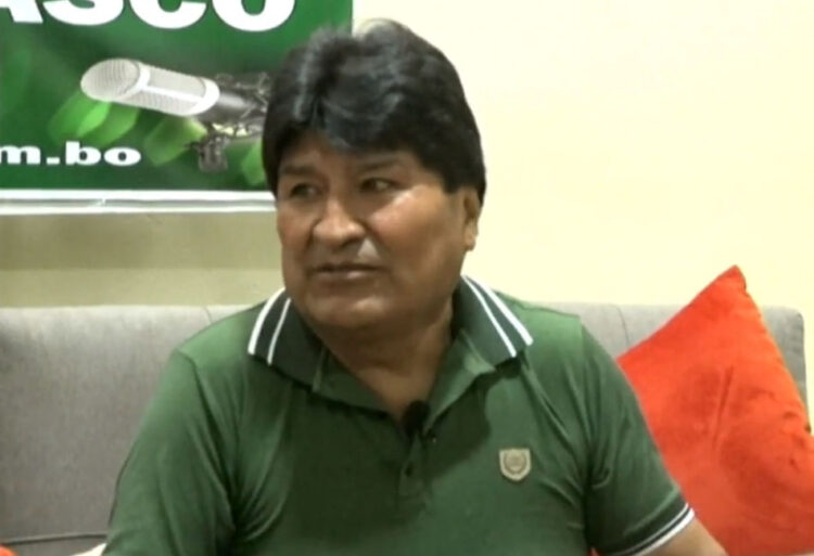 Morales dice que Velasco era seguridad de Áñez y pide cuidarse del Ministerio de Gobierno