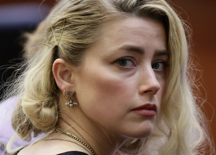 La actriz estadounidense Amber Heard. Foto: AFP.