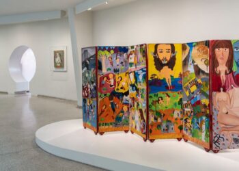 Exposición latina en el Museo de Arte Moderno, en Nueva York. Foto: AFP.