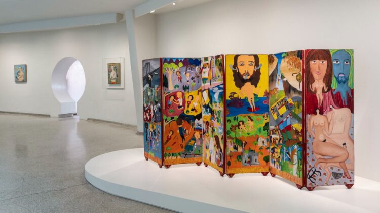 Exposición latina en el Museo de Arte Moderno, en Nueva York. Foto: AFP.