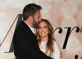 La pareja contrajo matrimonio el sábado, según una licencia que presentaron en el condado de Clark, Nevada. Foto: AFP.