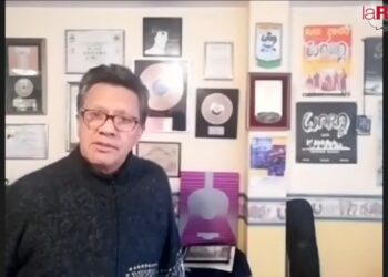 Uno de los fundadores de Wara, Carlos Daza, en entrevista virtual con La Razón Radio. Captura de pantalla: La Razón.