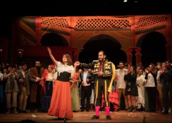 Una escena de la obra. Foto: Épica Producción Artística.