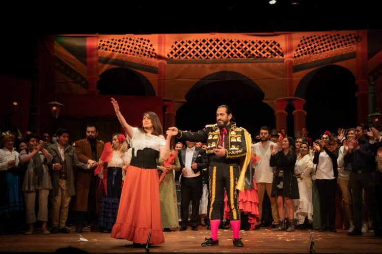 Una escena de la obra. Foto: Épica Producción Artística.