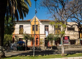 La fachada de Casa CreArt, como luce en la actualidad, luego de ser refaccionada. Foto: Casa CreArt.