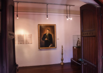 Cuadro del protomártir en el museo Casa de Murillo. Foto: AMUN.