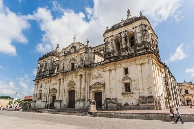 La Catedral de León, en Managua, Nicaragua. Foto: AFP.