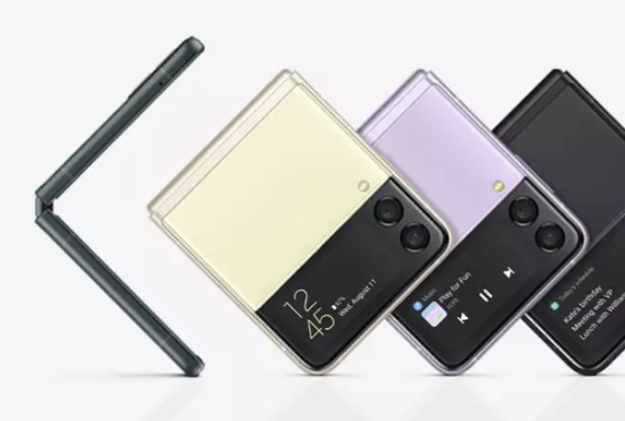Celulares Samsung Galaxy Z Flip 3. Foto: Samsung.